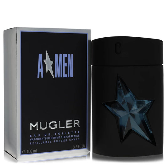 Mugler Angel Men Refillable Rubber Eau de Toilette for men at Scent Haven 100ml
