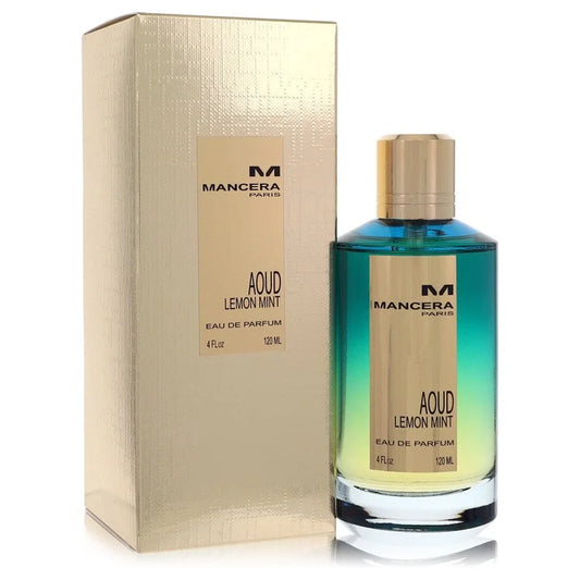 Mancera Aoud Lemon Mint Eau de Parfum unisex fragrance at Scent Haven 120ml