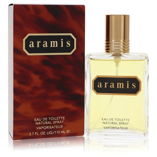 Aramis Eau de Toilette bottle and packaging on a white background 109ml