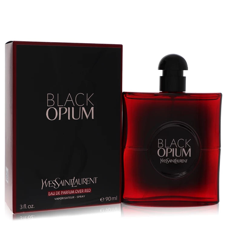 Yves Saint Laurent Black Opium Eau de Parfum Over Red for Women bottle 90ml