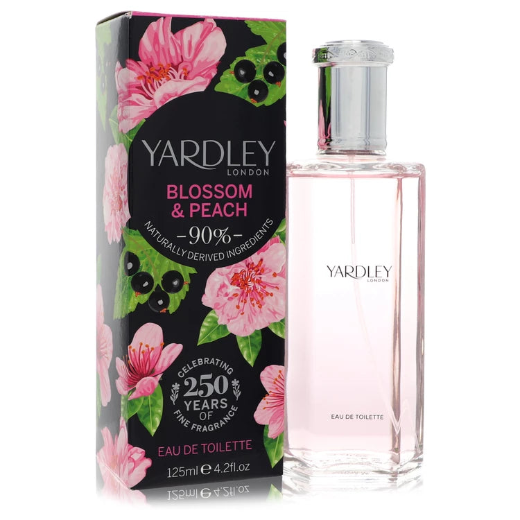 Yardley London Blossom & Peach Eau de Toilette for Women bottle 125ml
