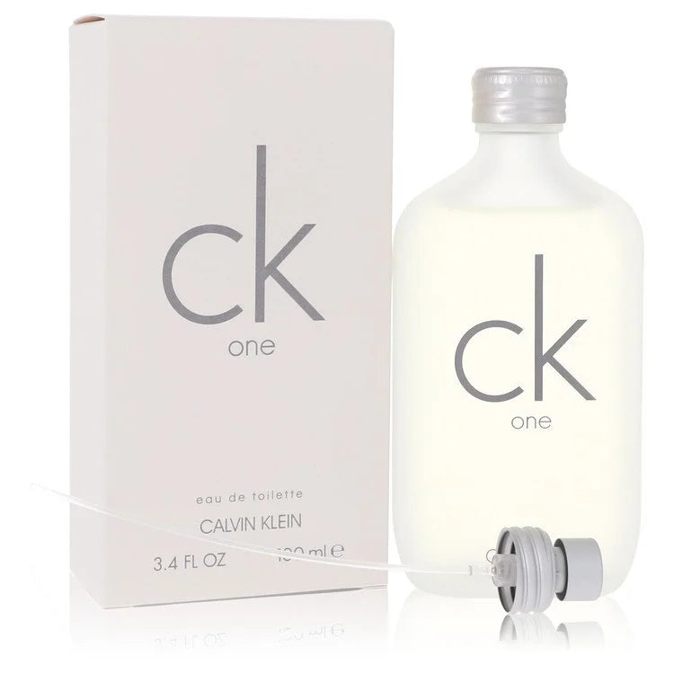 Calvin Klein CK One – clean unisex citrus fragrance in minimalist frosted glass bottle. 100ml