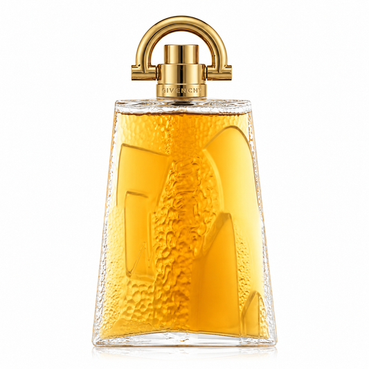 Givenchy Pi – warm woody oriental men’s fragrance in geometric amber glass bottle. 100ml