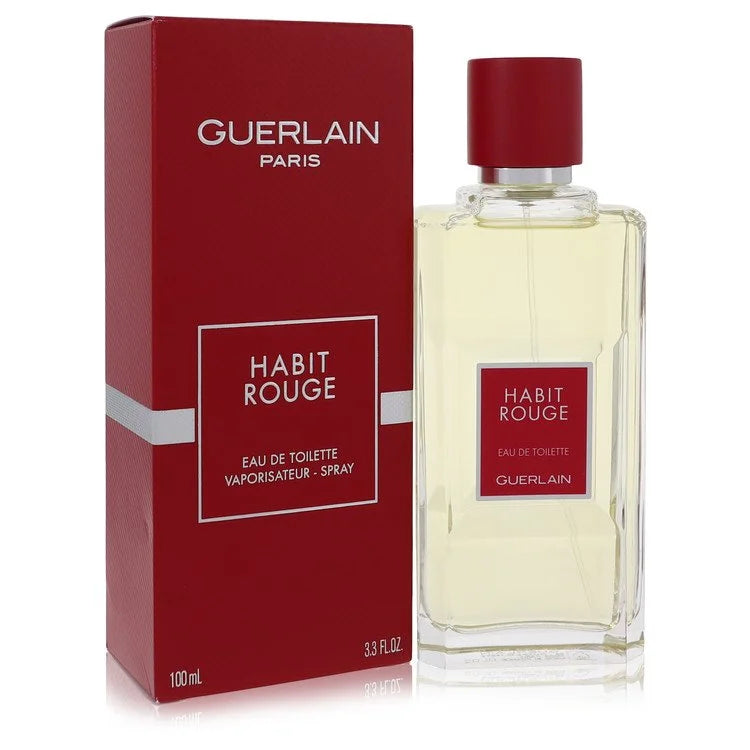 Guerlain Habit Rouge Eau de Toilette for men at Scent Haven 100ml