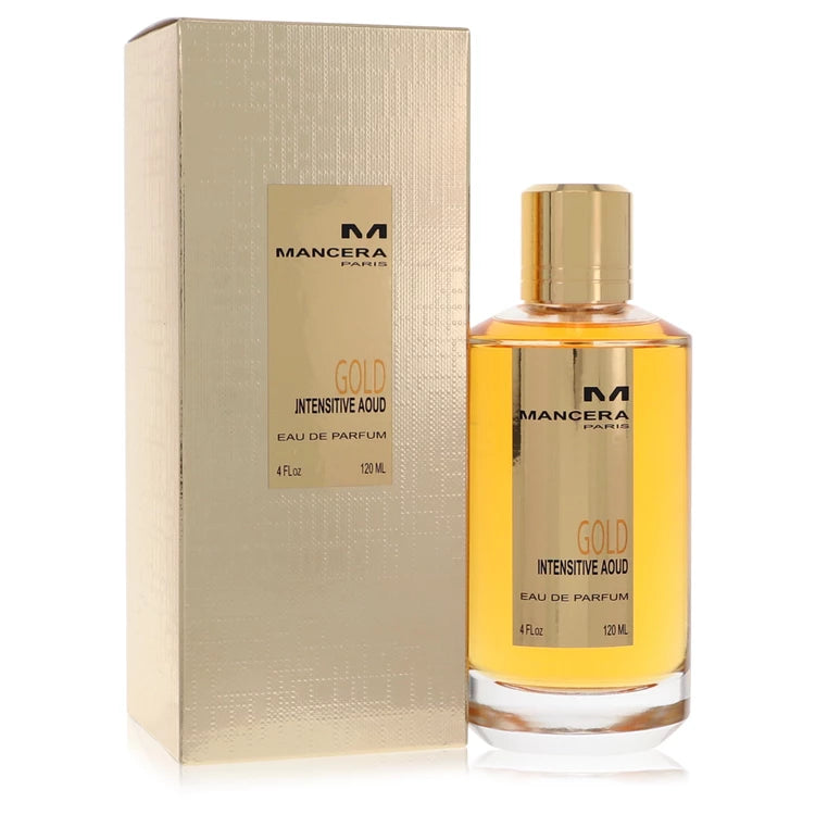 Mancera Intensitive Aoud Gold Eau de Parfum unisex fragrance at Scent Haven 120ml