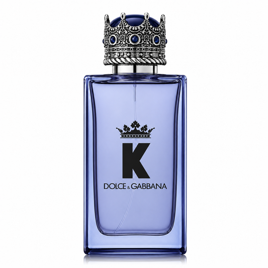 K by Dolce & Gabbana Eau de Parfum for Men bottle on a white background | Authentic Dolce & Gabbana designer fragrance available at Scent Haven Canada 100ml
