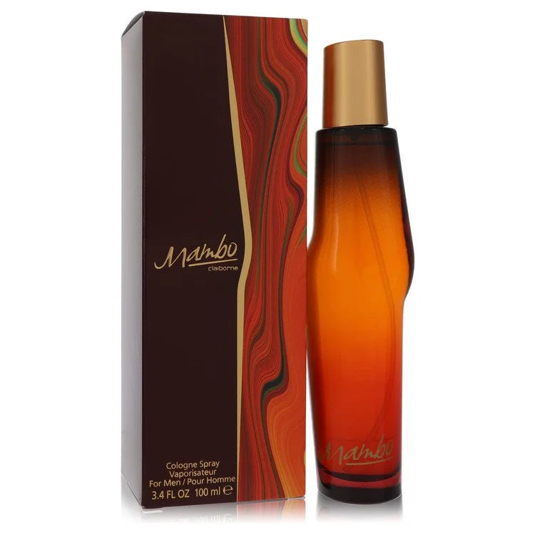 Brown and gold cologne bottle with packaging on a white background 100ml