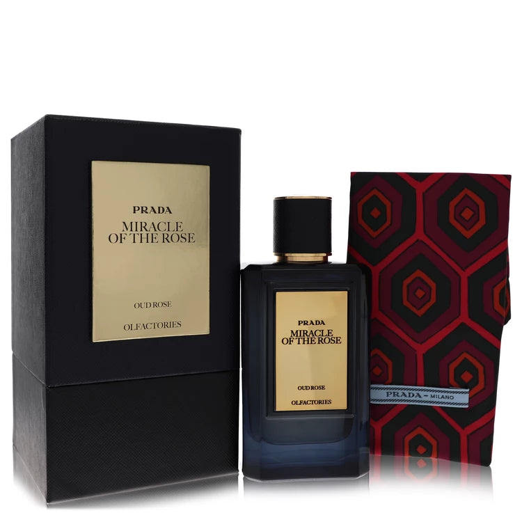 Prada Olfactories Miracle of the Rose Eau de Parfum for men with gift pouch at Scent Haven 100ml