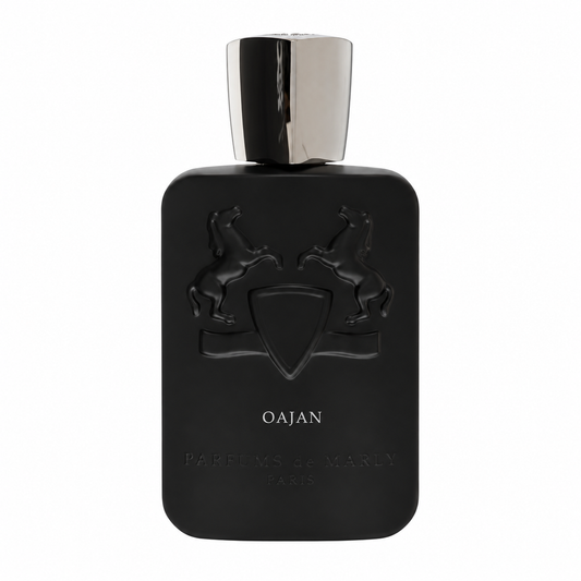 Parfums de Marly Oajan Eau de Parfum luxury men's fragrance featuring rich honey, cinnamon, warm amber, vanilla and tonka bean. 125ml