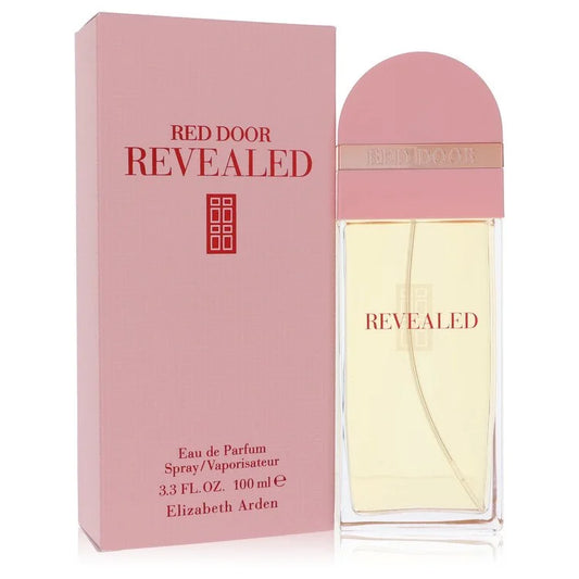 Elizabeth Arden Red Door Revealed perfume bottle and packaging on a white background 100ml