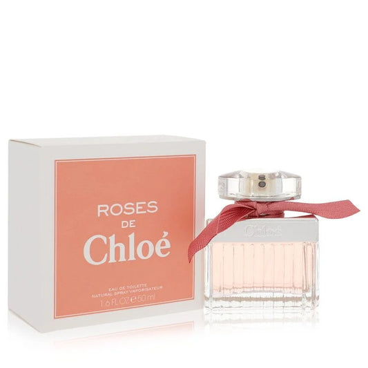 Roses de Chloé Eau de Toilette for Women perfume bottle 50ml