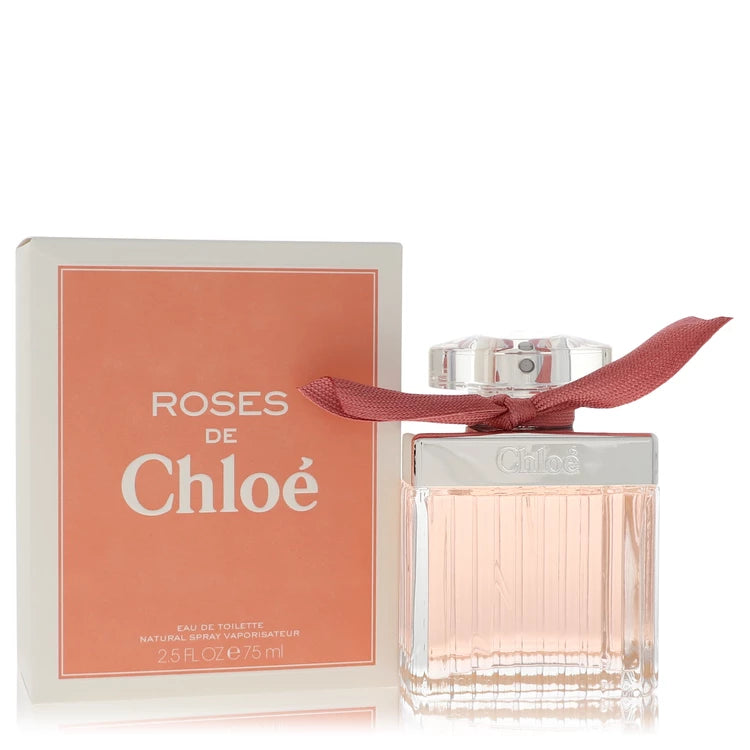 Roses de Chloé Eau de Toilette for Women perfume bottle 75ml
