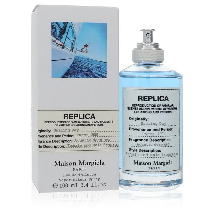Maison Margiela Replica Sailing Day Eau de Toilette unisex fragrance at Scent Haven 100ml