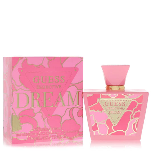 Guess Seductive Dream perfume bottle and packaging on a white background 75ml