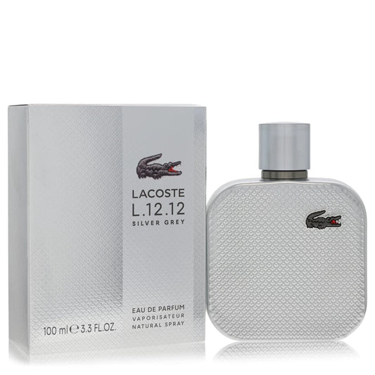 Lacoste Eau de Lacoste L.12.12 Silver Grey Eau de Parfum for Men bottle 100ml