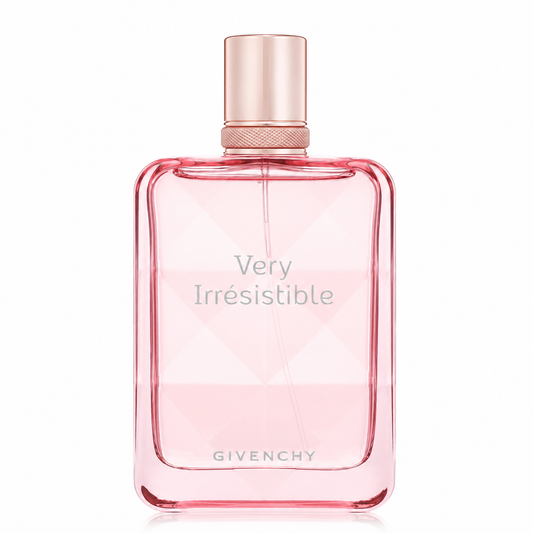 Givenchy 'Very Irresistible' perfume bottle  on a white background 80ml