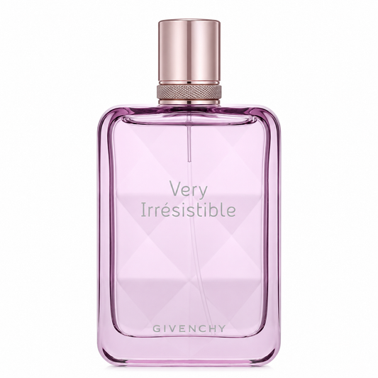 Givenchy 'Very Irresistible' perfume bottle  on a white background 80ml