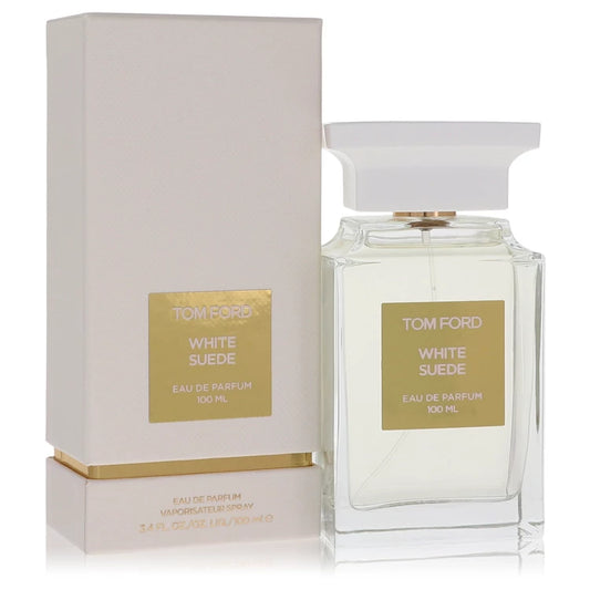Tom Ford White Suede unisex musky leather perfume bottle 100ml